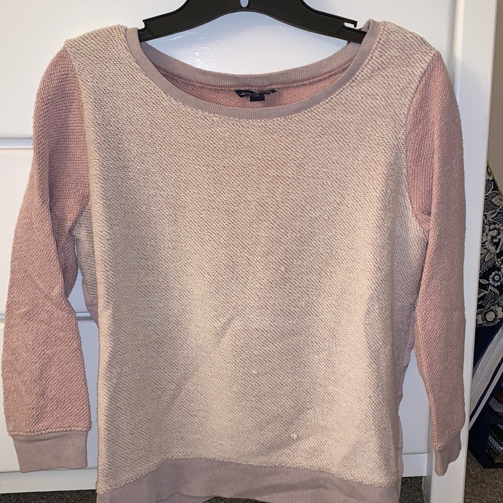 Pink sweater